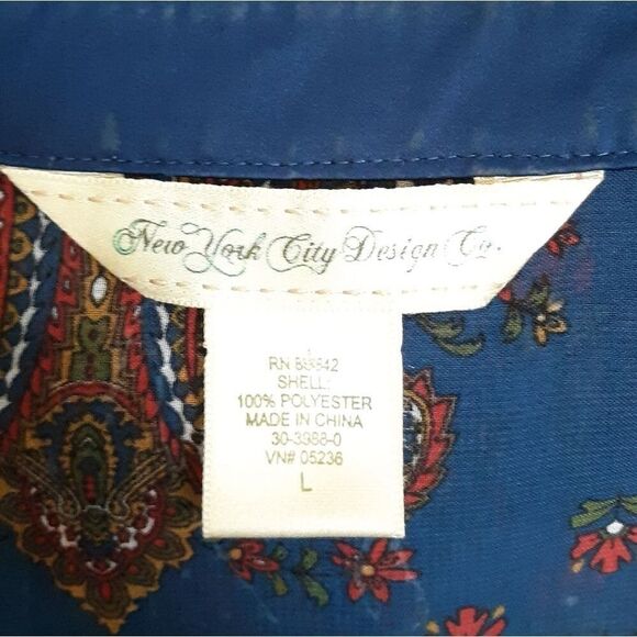 New York City Design Co sheer blouse - Picture 4 of 6